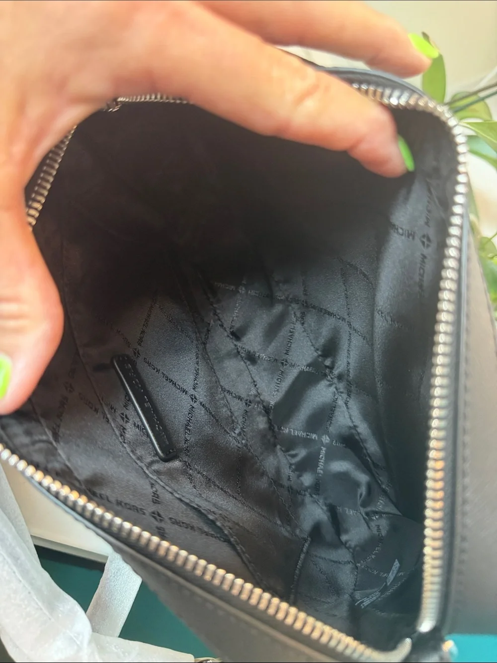 Michael Kors Black Signature Crossbody Bag